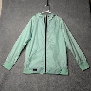 Inn Nano Cure Tech Jacket Women's Medium Teal Zip Up